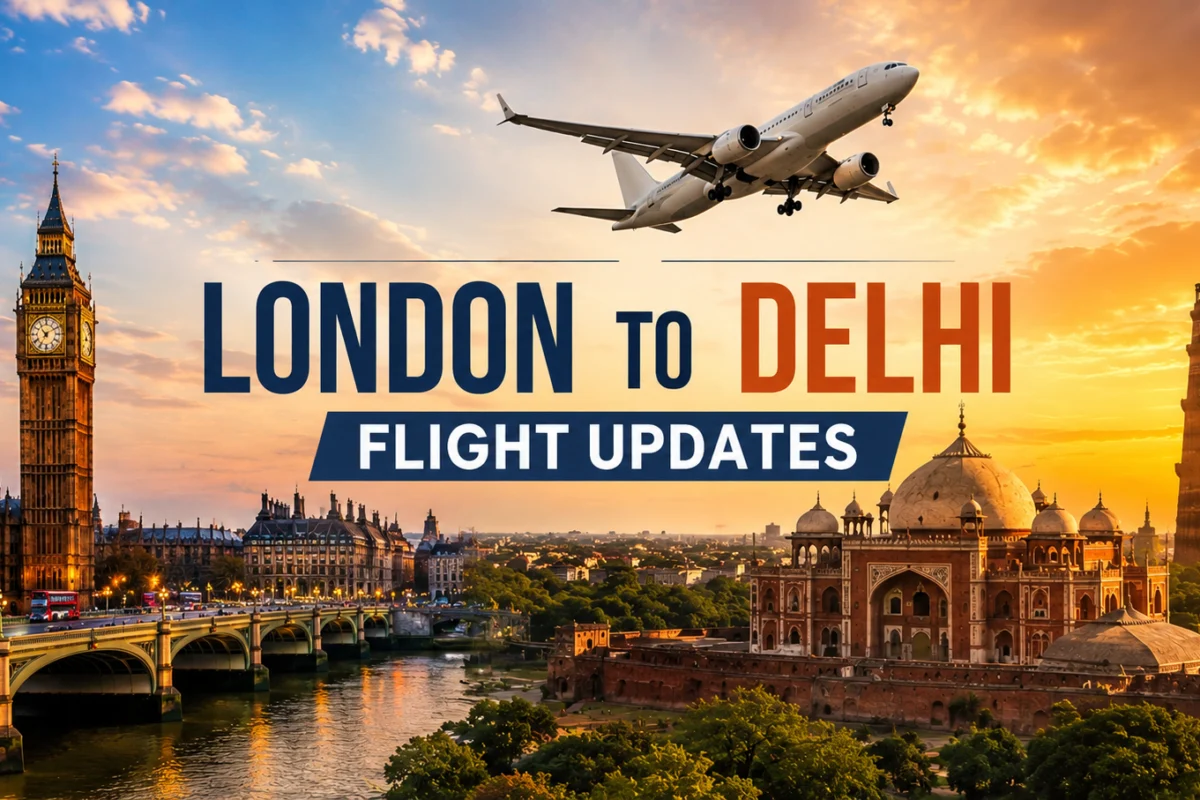 London to Delhi Flight Updates