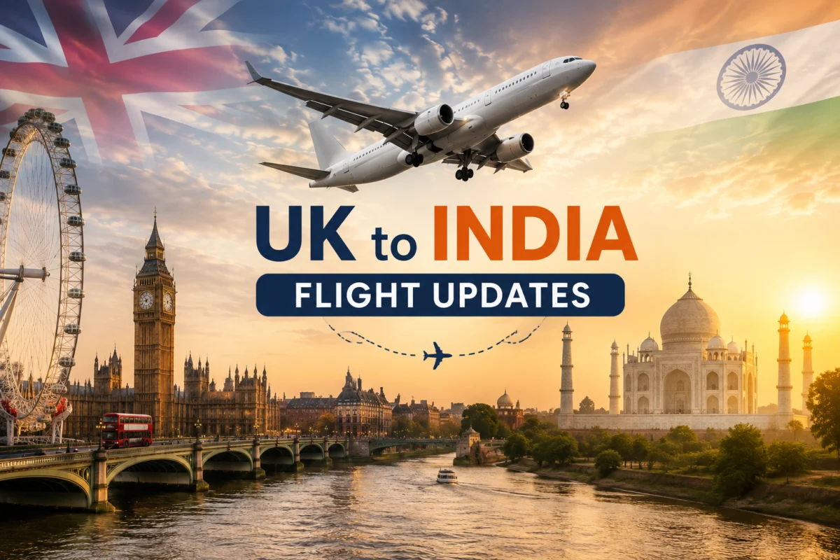UK to India flight updates