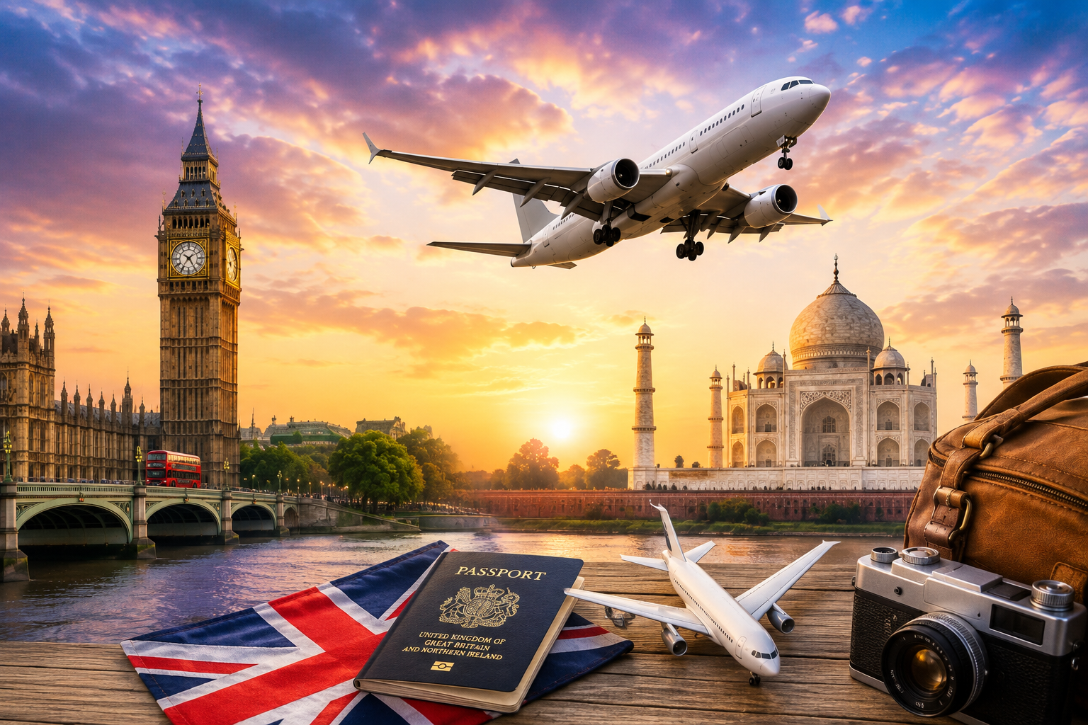 Cheap Flights from UK to India