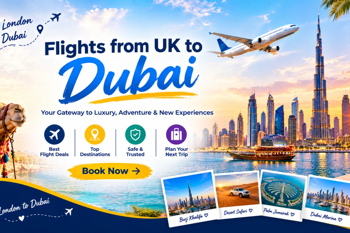 Flights from UK to Dubai