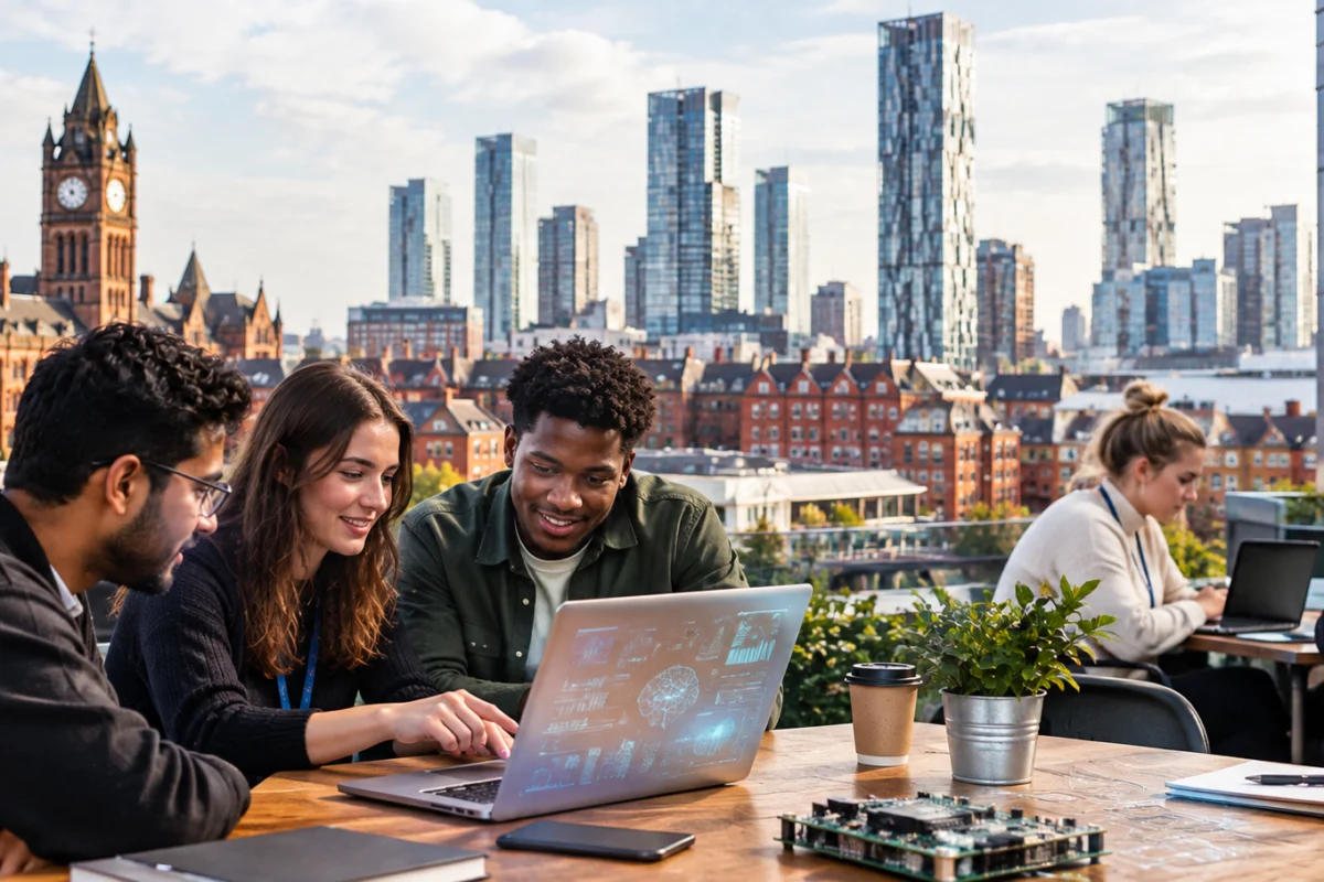 why is manchester becoming a tech hub