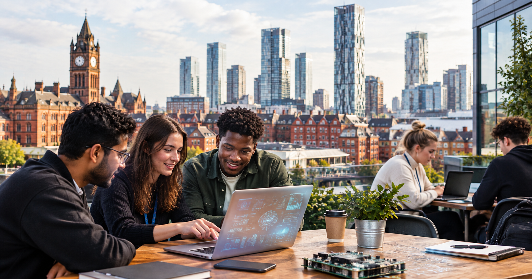 why is manchester becoming a tech hub