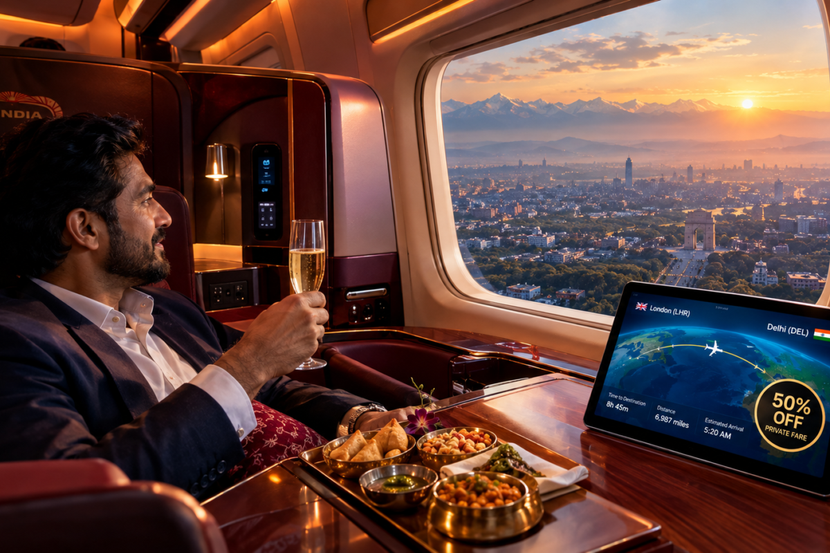 Cheap Business Class Flights London to Delhi