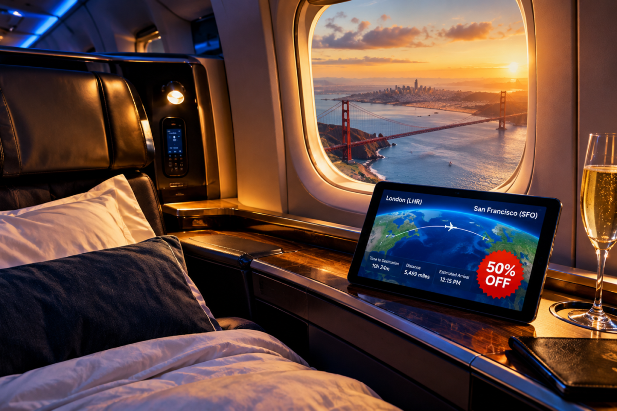 Cheap Business Class Flights London to San Francisco
