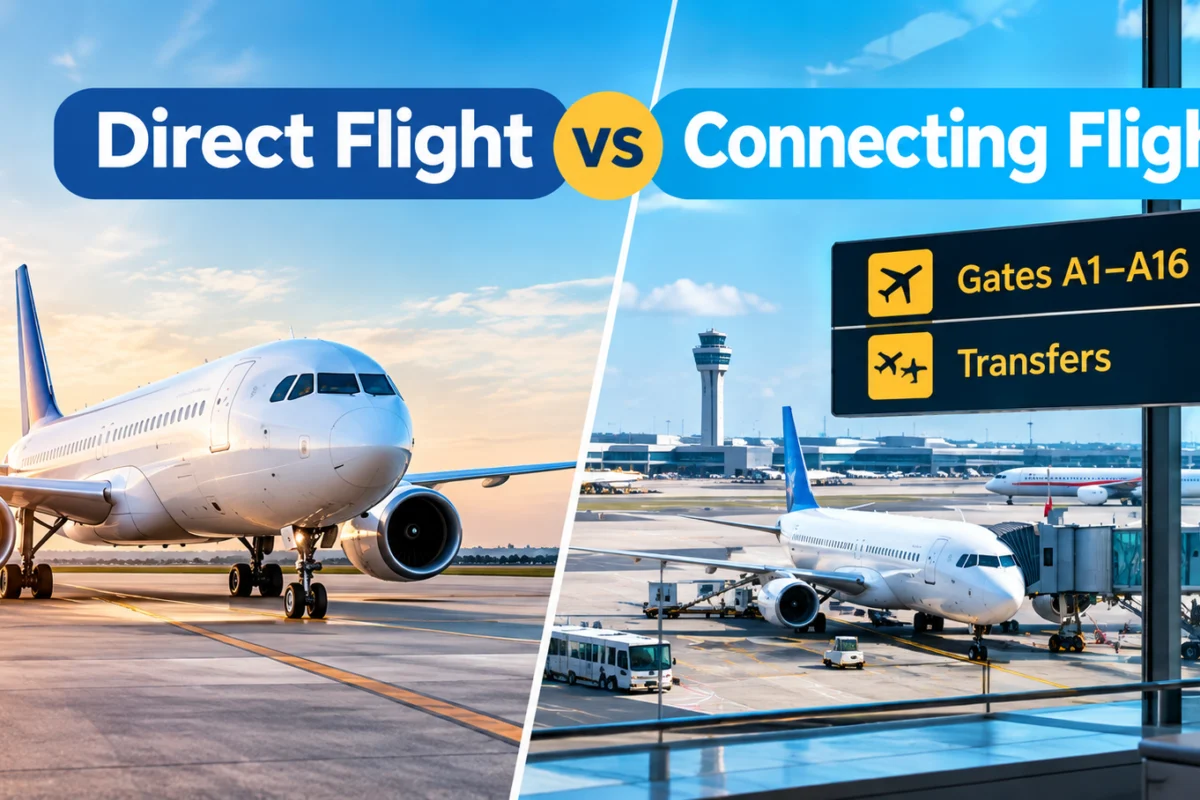 Direct Flight vs Connecting Flight