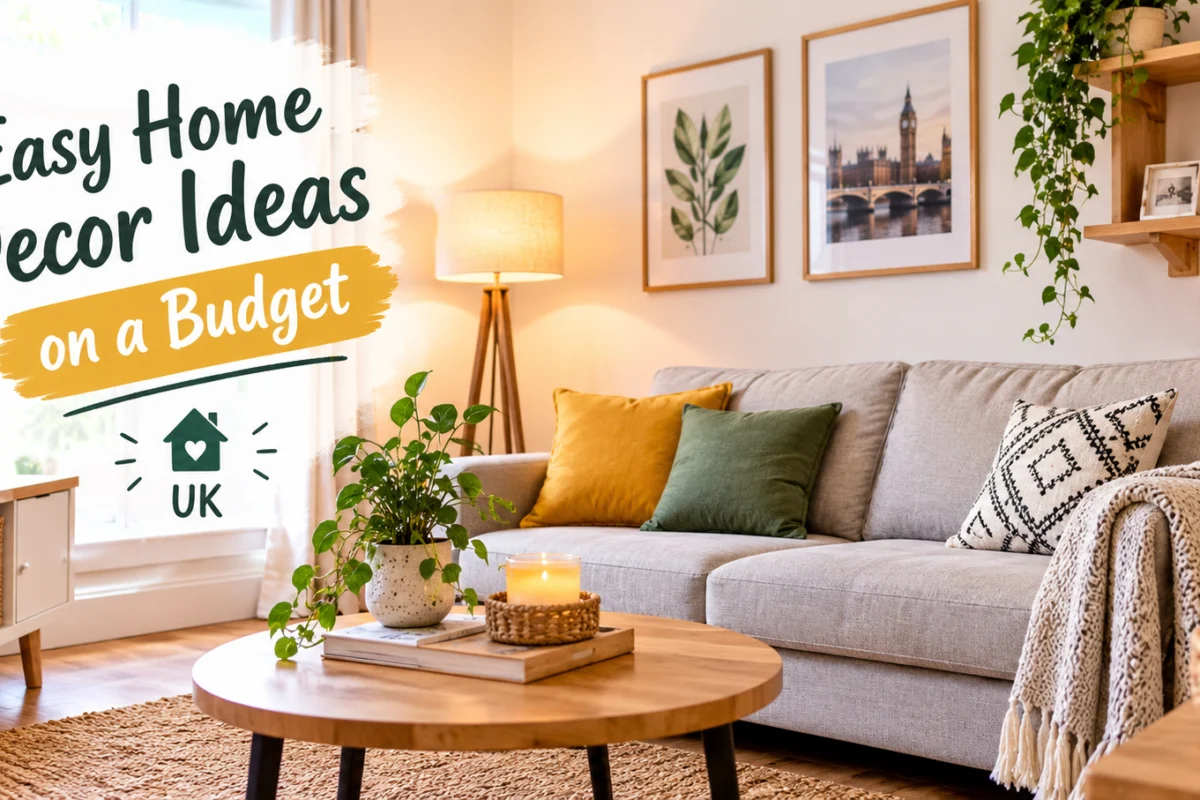 Easy Home Decor Ideas on a Budget UK