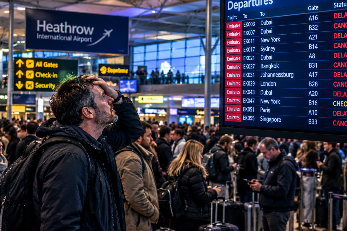 Emirates Flight Delays Today: Check London Cancellations and Live UK Updates