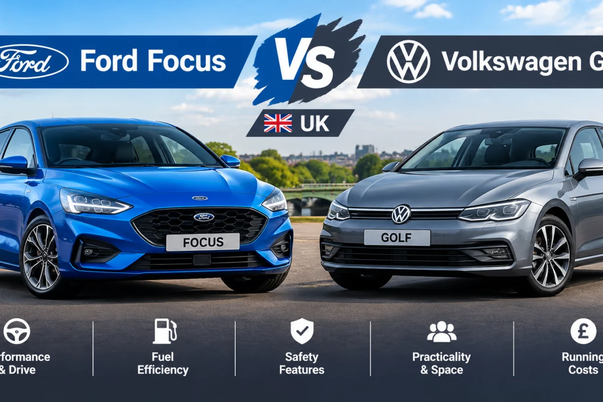 Ford Focus vs Volkswagen Golf UK