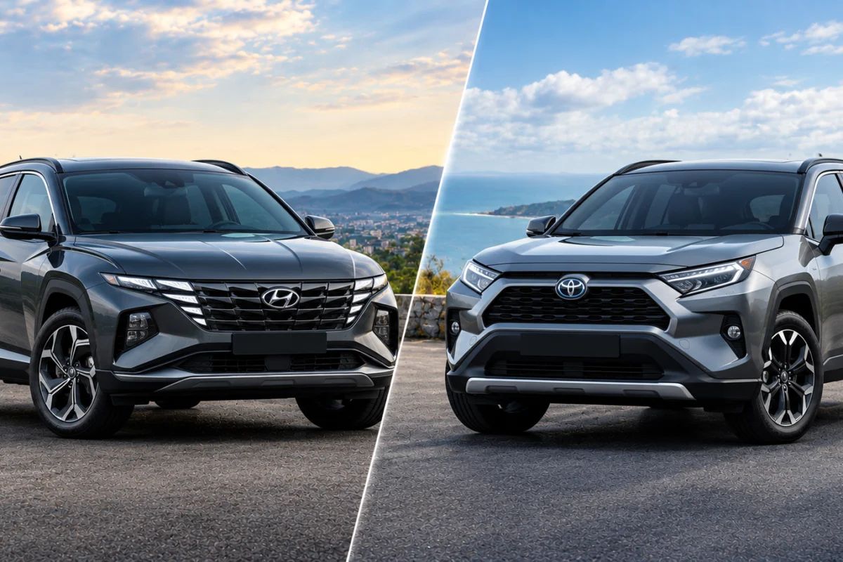 Hyundai Tucson vs Toyota RAV4 UK