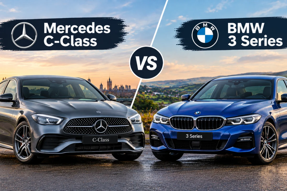 Mercedes C-Class vs BMW 3 Series UK