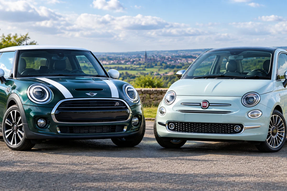 Mini Cooper vs Fiat 500 UK comparison