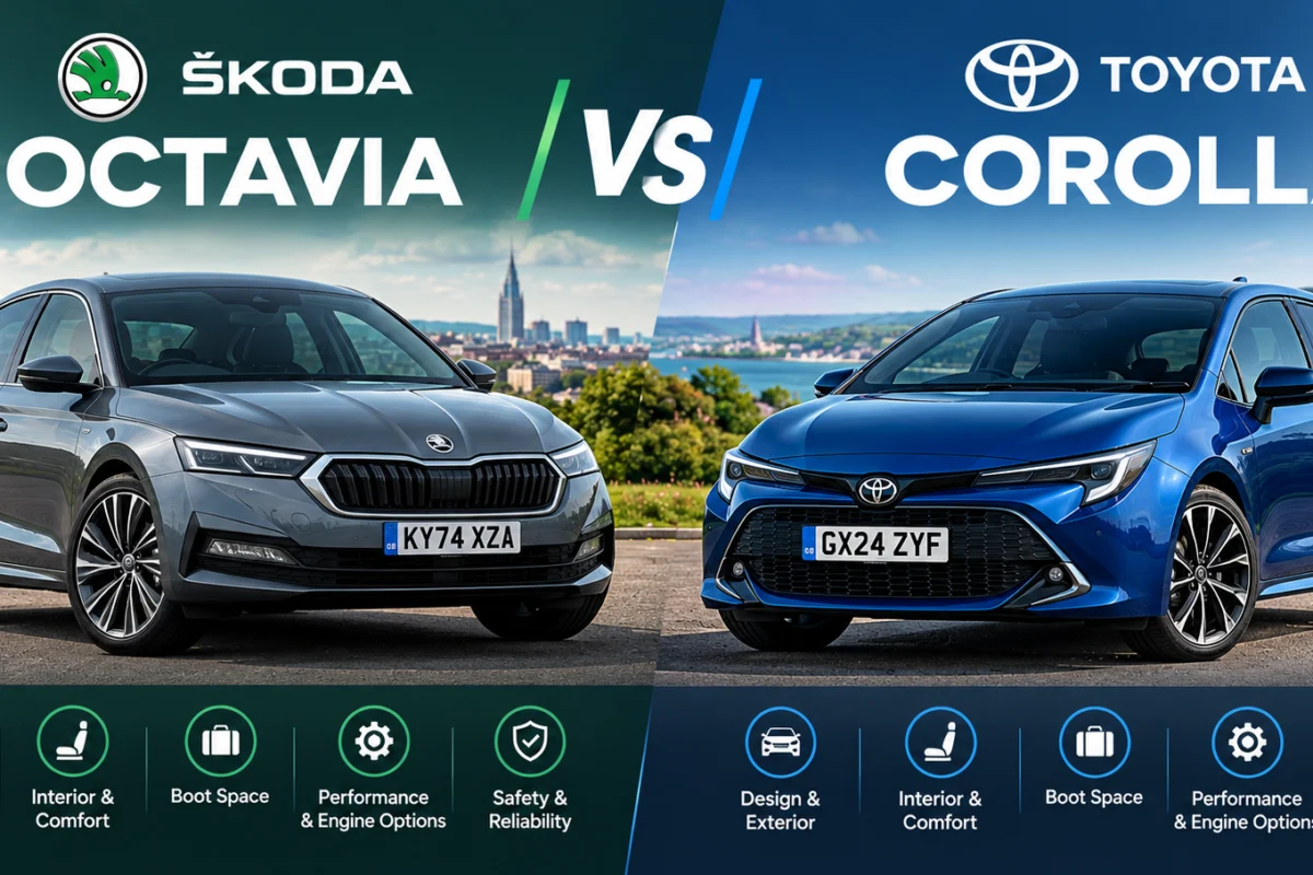 Skoda Octavia vs Toyota Corolla UK