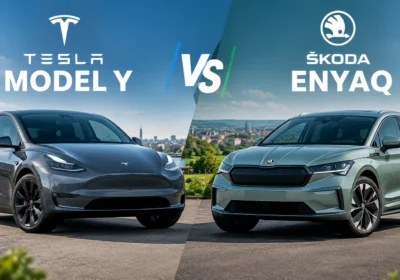 Tesla Model Y vs Skoda Enyaq UK