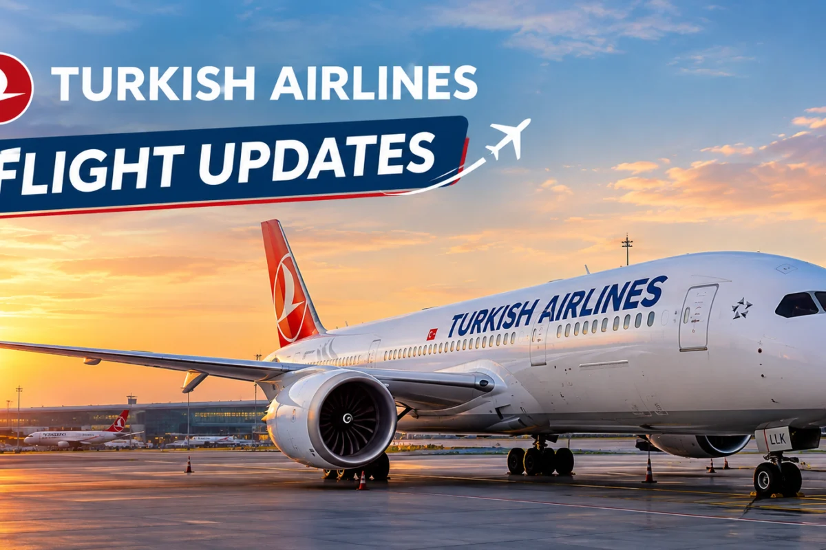 Turkish Airlines flight updates