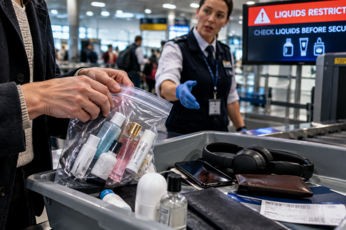 UK Airport Liquid Rules 2026 Shocking Hand Luggage Warnings