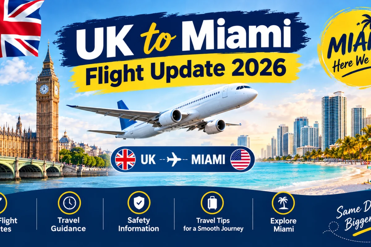 UK to Miami Flight Update 2026