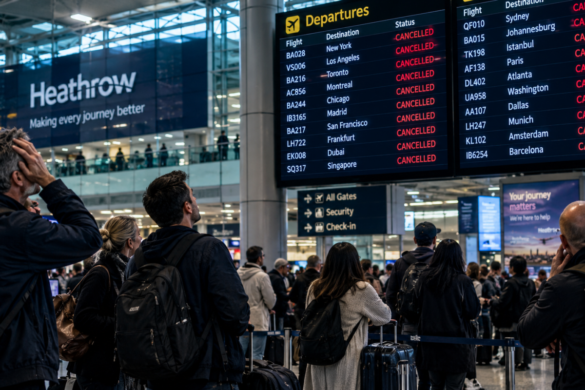 Ultimate 5 uk air traffic control failure flights cancelled Facts
