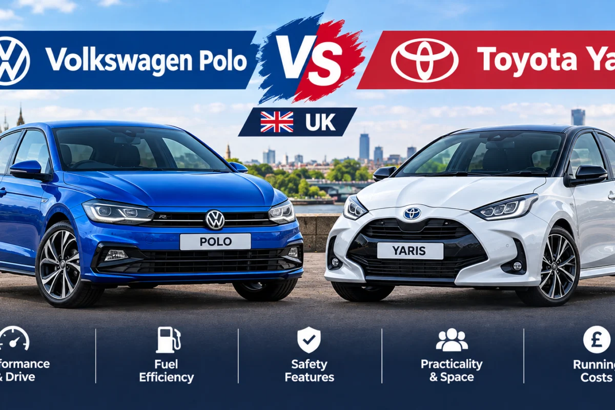 Volkswagen Polo vs Toyota Yaris UK