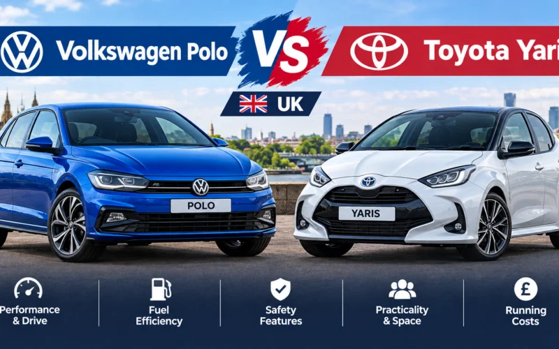 Volkswagen Polo vs Toyota Yaris UK