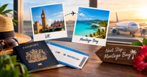 uk to Montego Bay flight