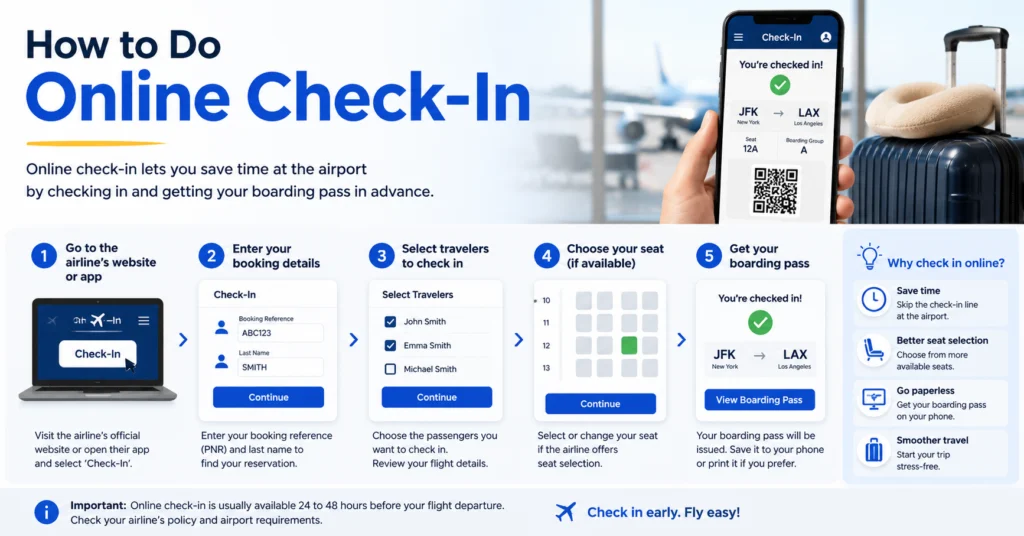 How to Do Online Check-In: A Step-by-Step Guide for Stress-Free Flying