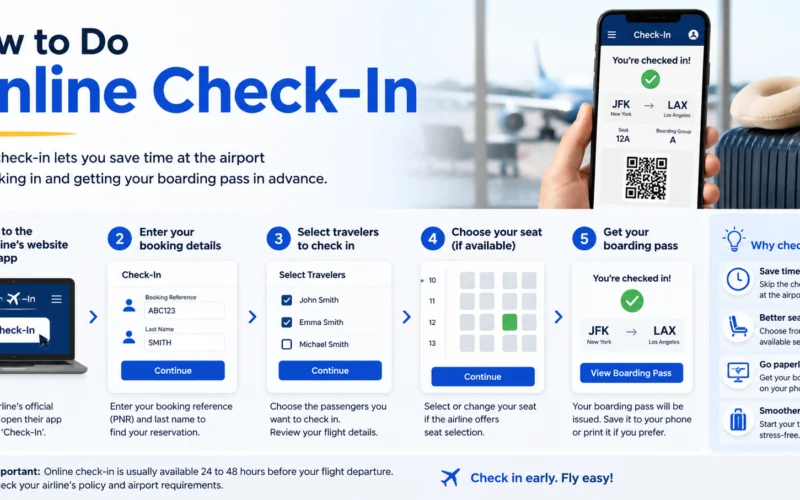 How to Do Online Check-In