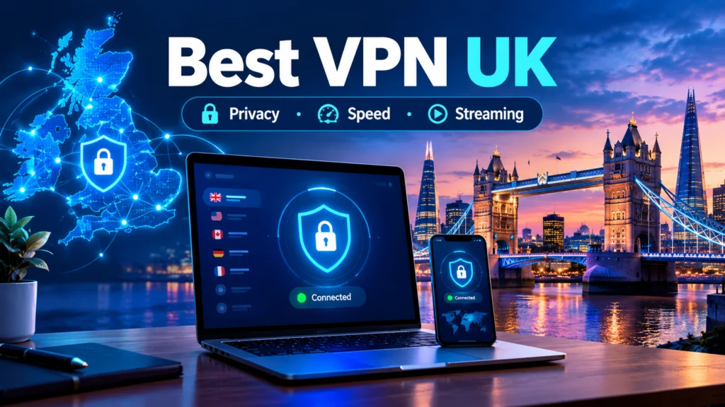 Best VPN UK: 7 Top Picks for Speed, Privacy and Streaming in 2026