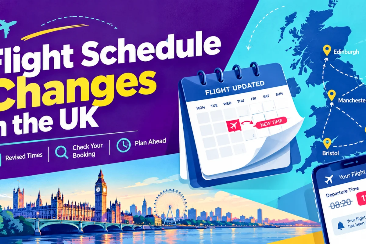 Flight Schedule Changes in the UK