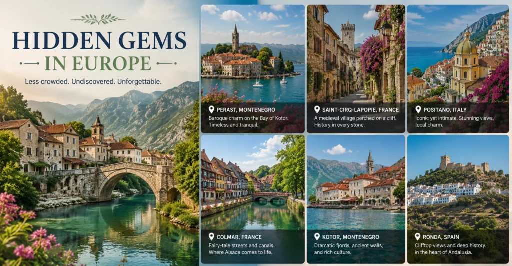 Hidden Gems in Europe: 30 Places Worth Skipping the Crowds For